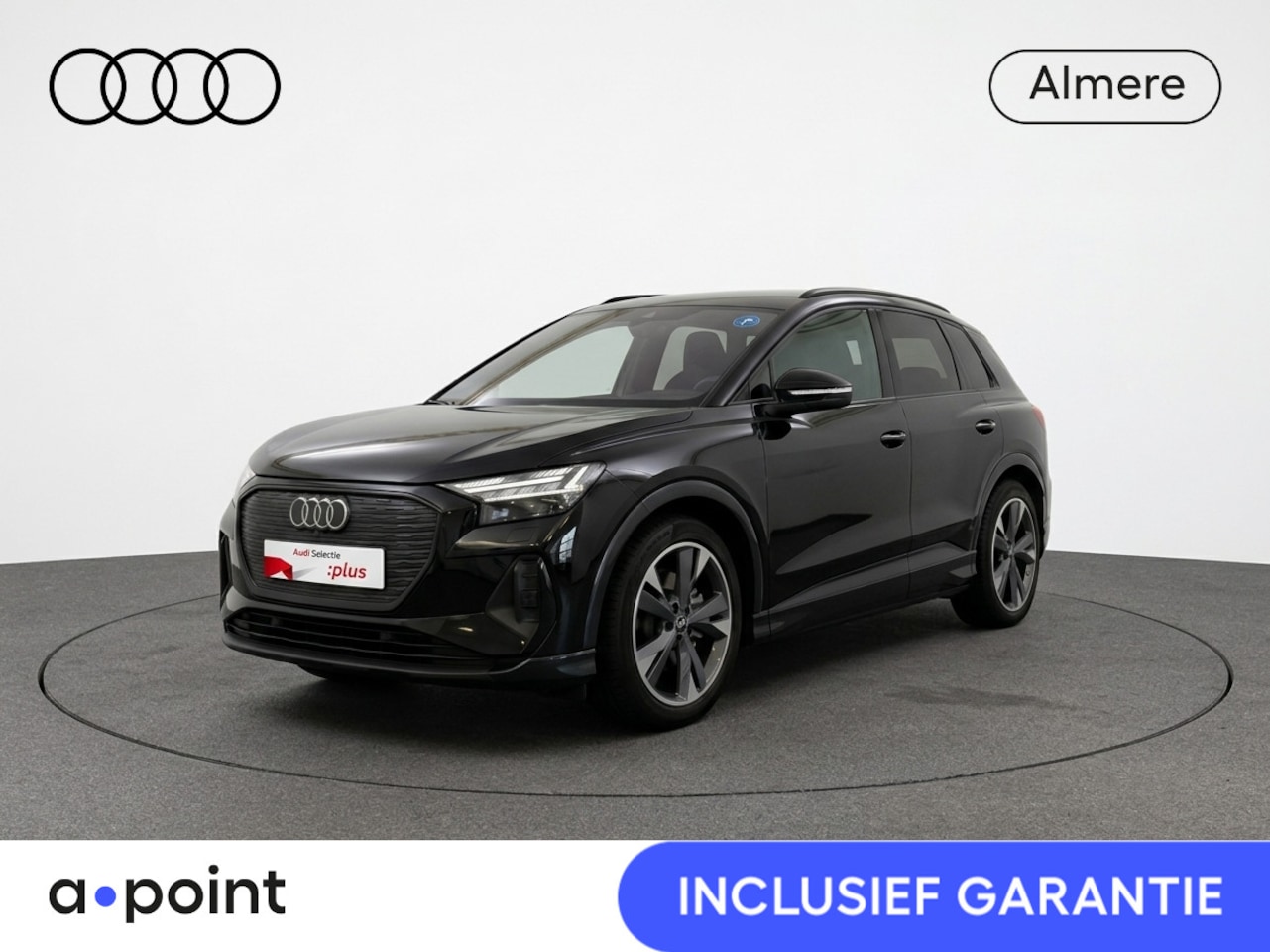 Audi Q4 e-tron - 40 Launch edition Advanced 77 kWh 204pk |Memory | Navigatie | Verwarmbare voorstoelen | Cr - AutoWereld.nl