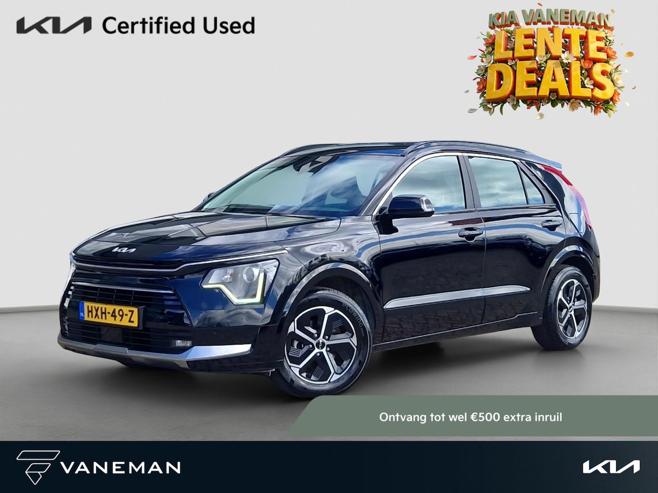 Kia Niro - 1.6 GDi Hybrid DynamicLine | Key-Less | Camera | Navi | Cruise | Android Auto / Apple Carp - AutoWereld.nl