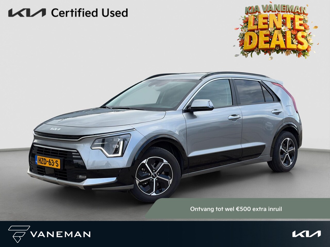 Kia Niro - 1.6 GDi Hybrid DynamicPlusLine 1.6 GDi Hybrid DynamicPlusLine - AutoWereld.nl