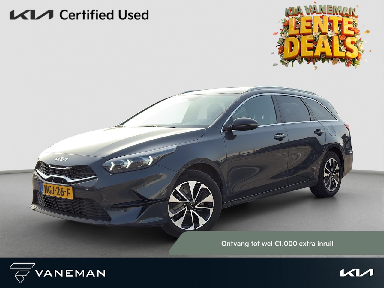 Kia Cee'd Sportswagon - Ceed 1.0 T-GDi Design Edition | Stoel- en Stuurverwarming | Cruise Control | Climate Contr - AutoWereld.nl