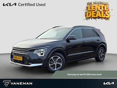 Kia Niro - 1.6 GDi PHEV DynamicPlusLine | Leder | Stoel- en Stuurverwarming | Adapt. Cruise | Schuif/