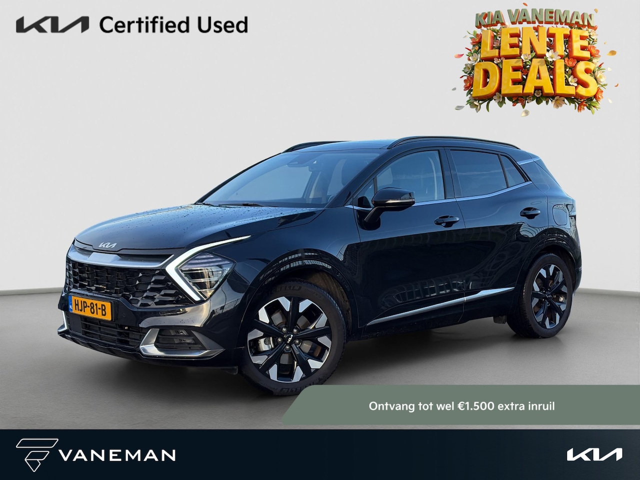 Kia Sportage - 1.6 T-GDi Plug-in Hybrid AWD DynamicPlusLine | Panoramadak | Stoelverwarming voor/achter | - AutoWereld.nl