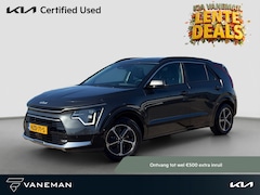 Kia Niro - 1.6 GDi Hybrid DynamicPlusLine Leder | Stoel- en Stuurverwarming | Adapt. Cruise | Schuif/