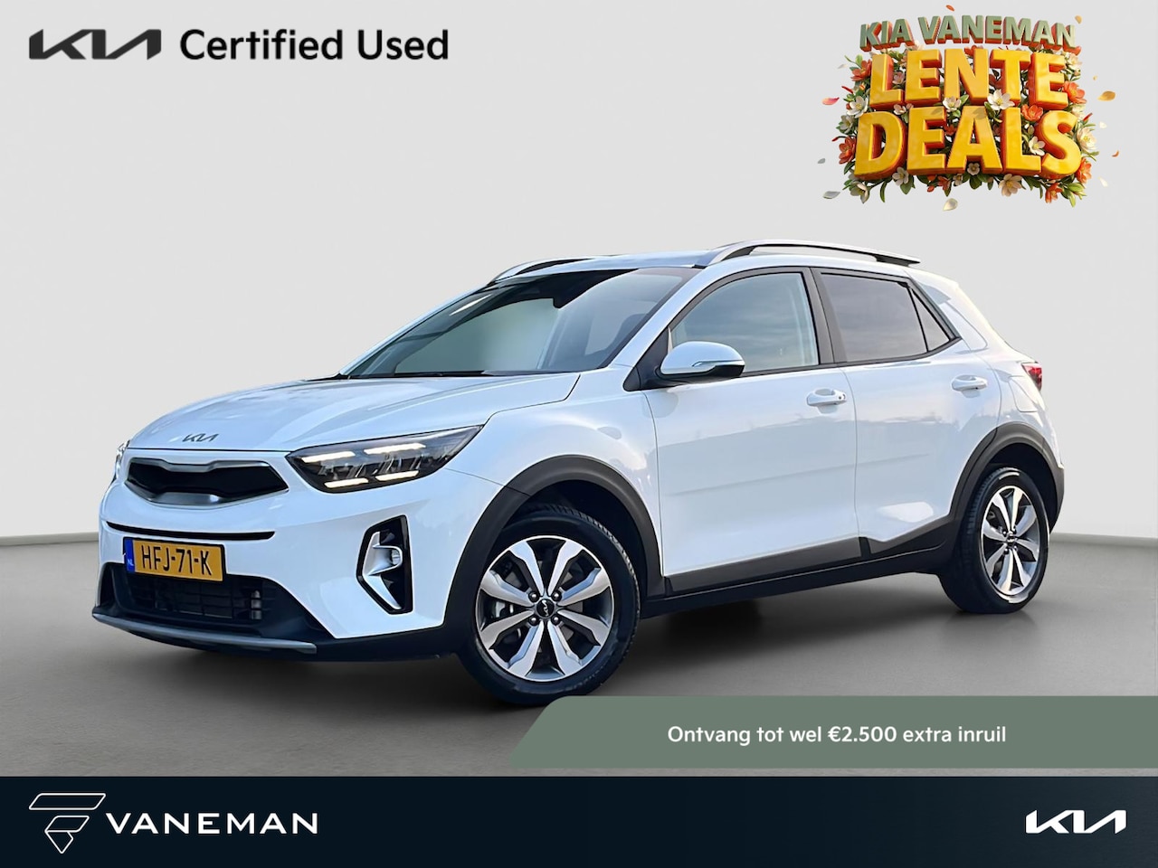 Kia Stonic - 1.0 T-GDi MHEV DynamicPlusLine | Stoelverwarming | Navi | Camera | Key-Less | LED | - AutoWereld.nl