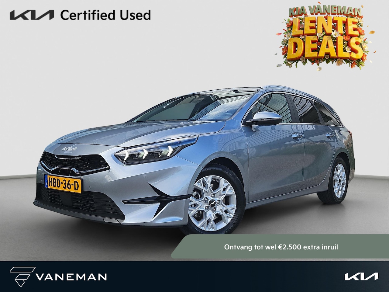 Kia Cee'd Sportswagon - Ceed 1.0 T-GDi DynamicPlusLine | Cruise | Lane Assist | LED | Camera | Sensoren | Stoel- e - AutoWereld.nl