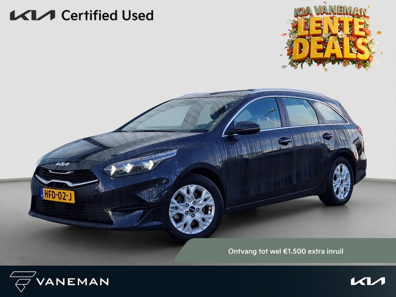 Kia Cee'd Sportswagon - Ceed 1.0 T-GDi DynamicLine | Climate | Navi | Camera | Cruise | Licht- en Regensensor | - AutoWereld.nl