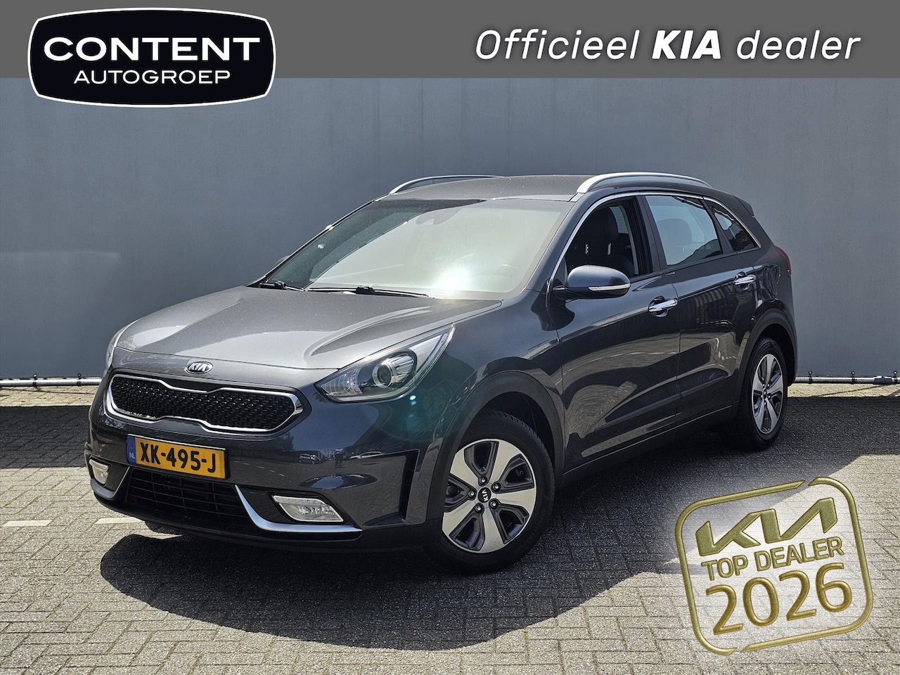 Kia Niro - 1.6 GDi Hybrid 141pk DCT6 DynamicLine - AutoWereld.nl