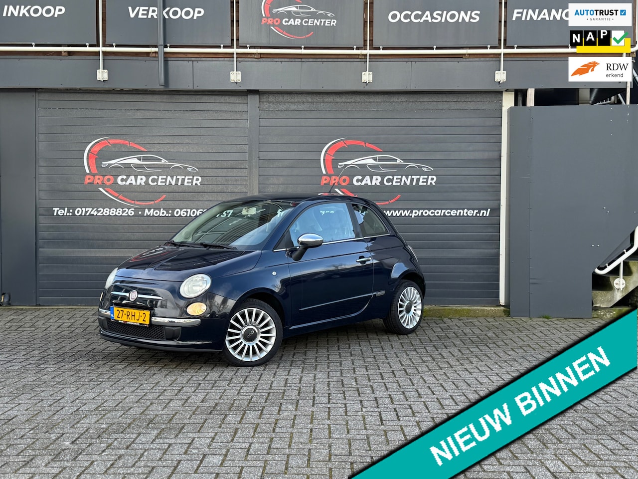Fiat 500 - 1.2 Pop EL.RAMEN|LMV|NAP|APK - AutoWereld.nl