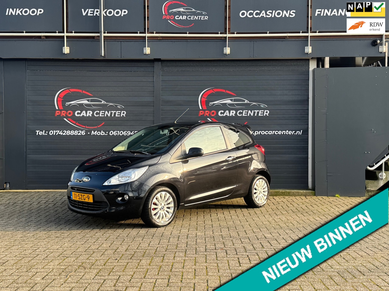 Ford Ka - 1.2 Titanium X start/stop AIRCO| EL.RAMEN|LMV| NAP| APK - AutoWereld.nl