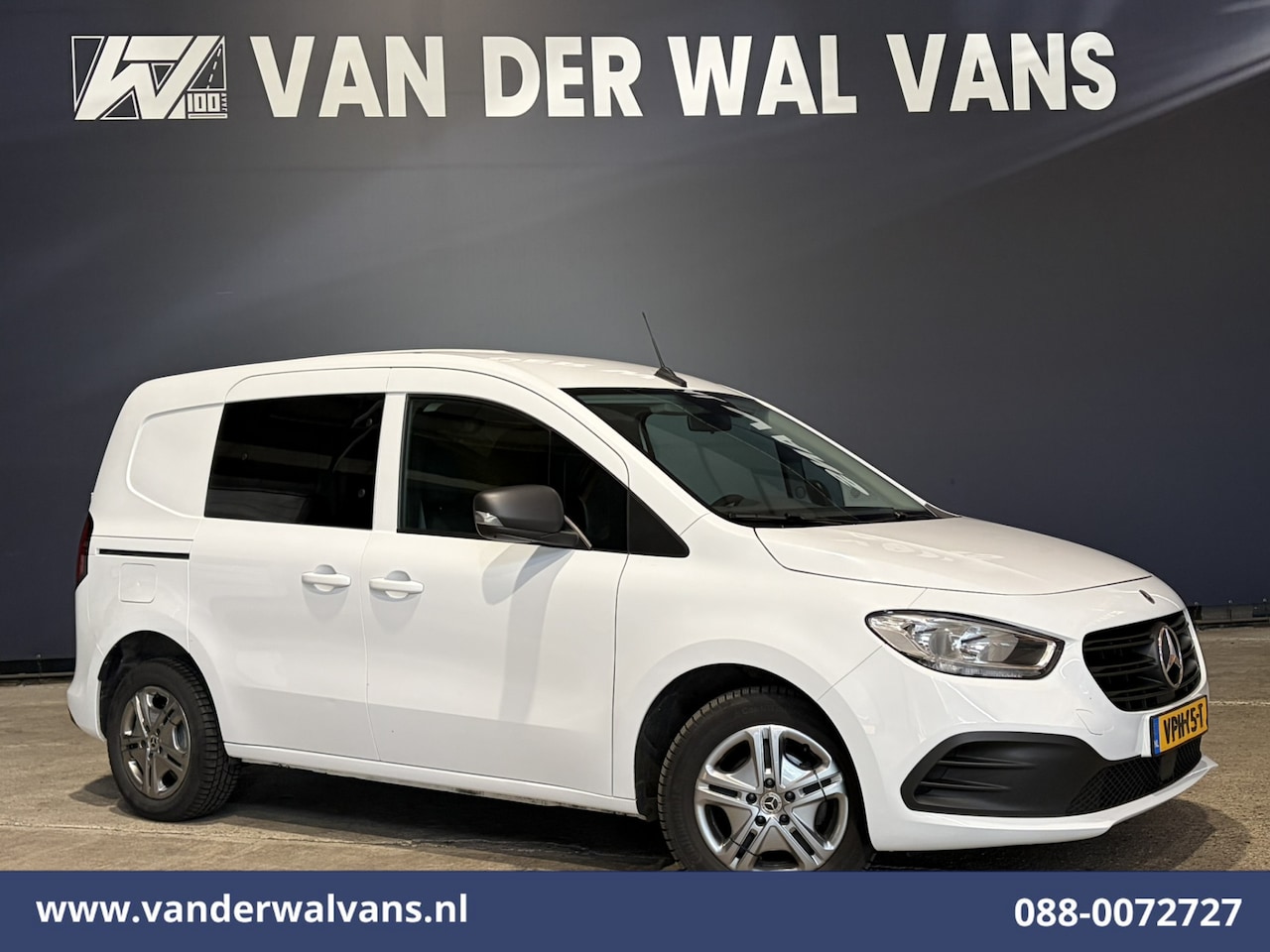 Mercedes-Benz Citan - 110 CDI 96pk L1H1 Euro6 Airco | Cruisecontrol | LED | Zijdeur Parkeersensoren, 1500kg trek - AutoWereld.nl