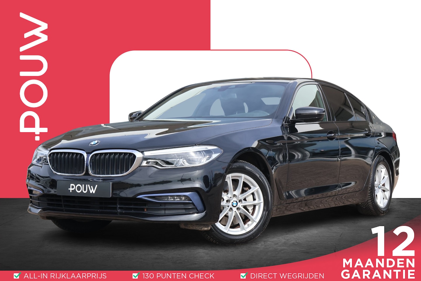 BMW 5-serie - 530e 252pk iPerformance High Executive Edition | SoH 91% | Camera | Apple Carplay | Naviga - AutoWereld.nl