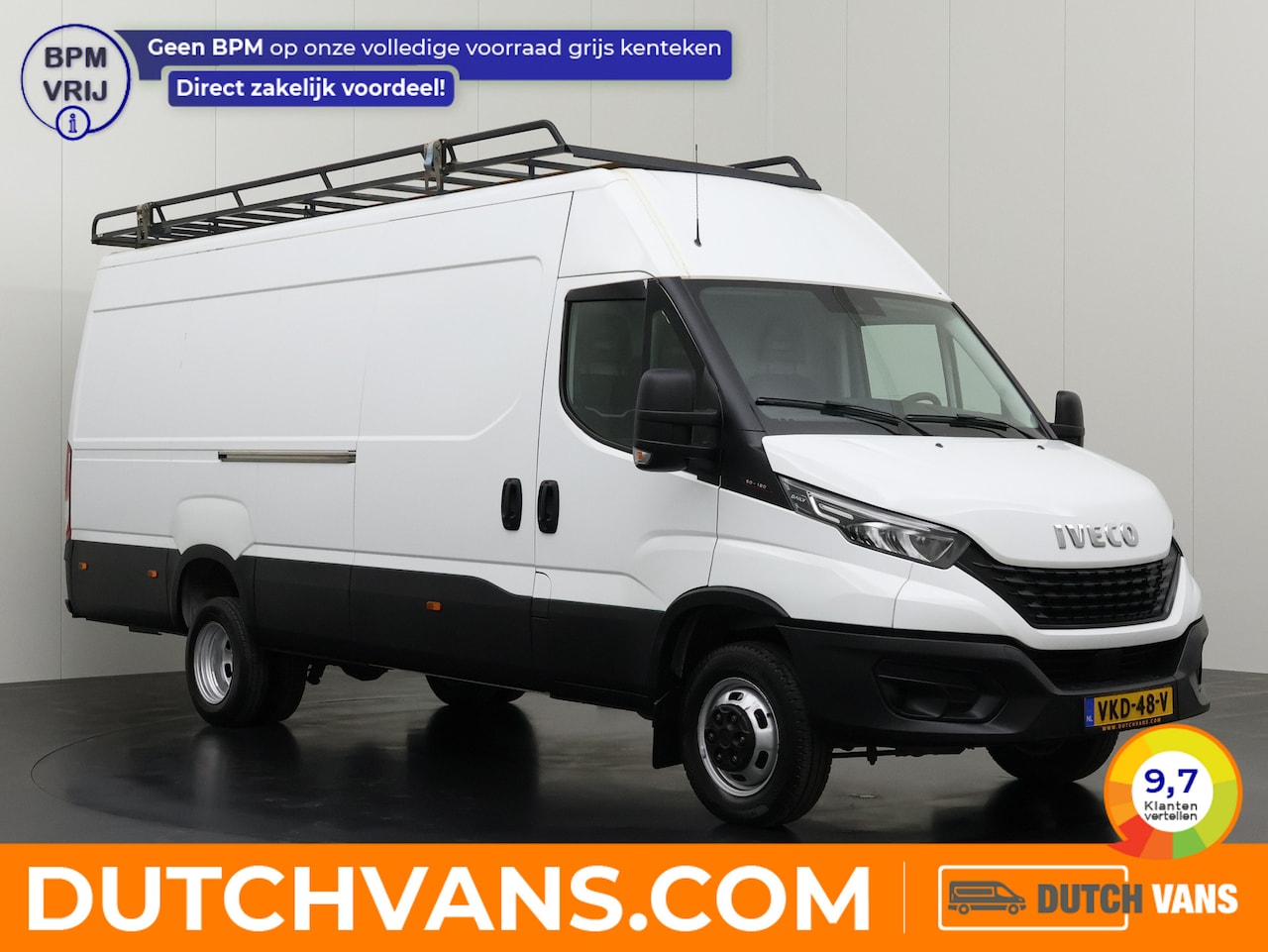 Iveco Daily - 35C18 3.0Ltr Hi-Matic Automaat L3H2 Maxi | Led | Imperiaal | Trekhaak | Camera | Airco | 3 - AutoWereld.nl