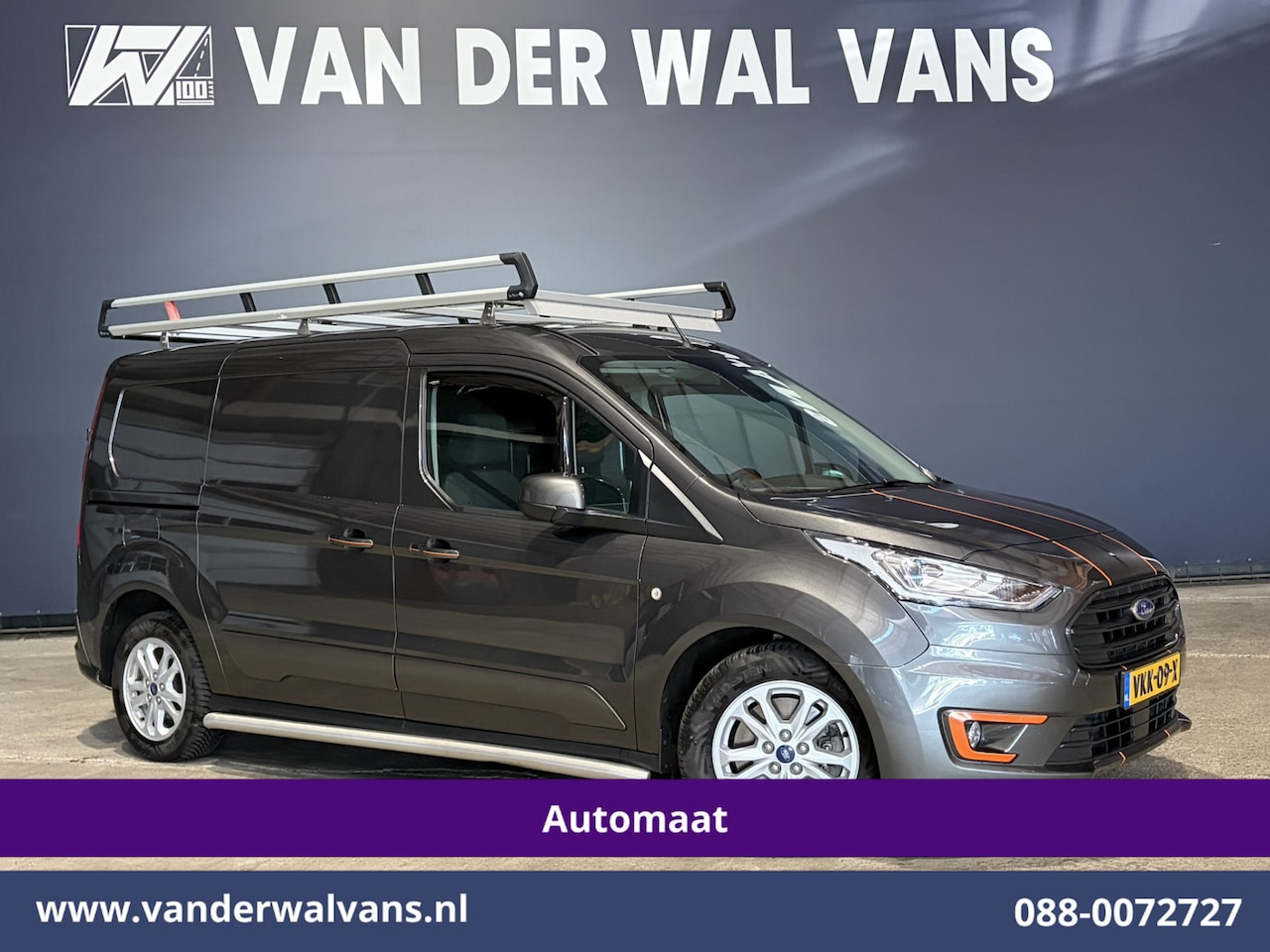 Ford Transit Connect - 1.5 EcoBlue 120pk Automaat L2H1 Euro6 Airco | Navigatie | Camera | Imperiaal Cruisecontrol - AutoWereld.nl