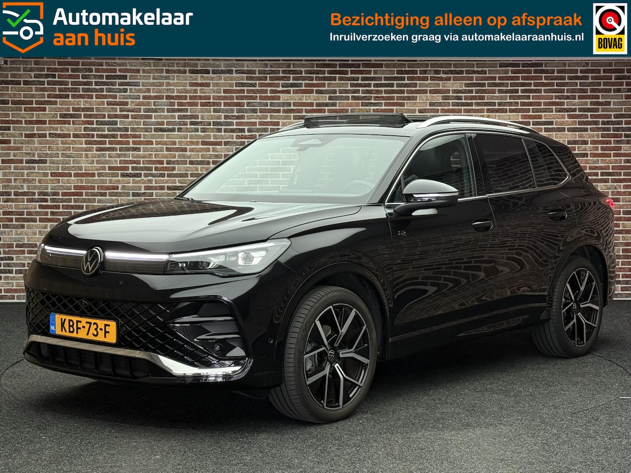 Volkswagen Tiguan - 1.5 eTSI R-Line Business Camera Panorama IQ Memory Dealer Garantie Leer - AutoWereld.nl