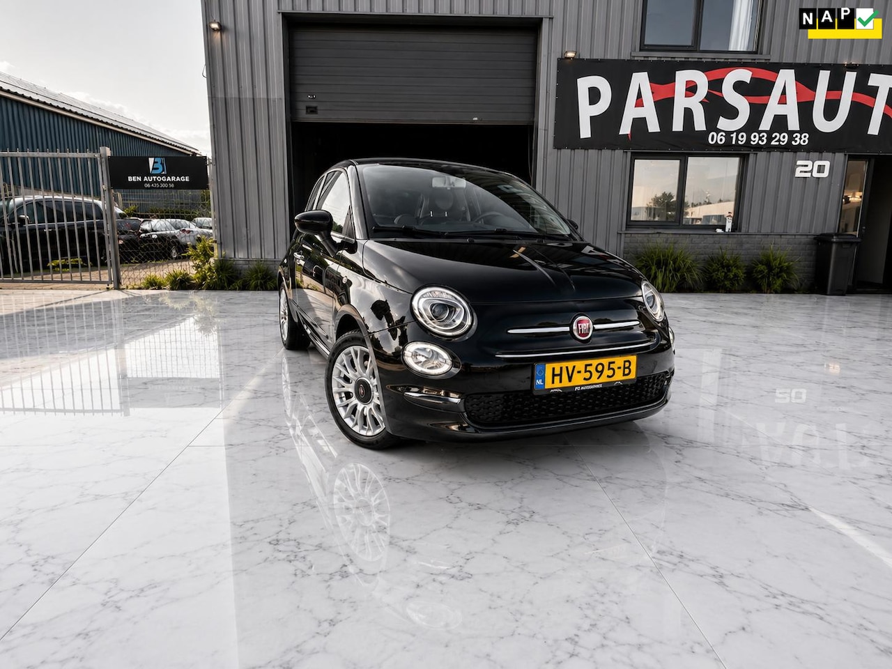 Fiat 500 - 0.9 TwinAir Turbo Popstar Airco+ PDC - AutoWereld.nl