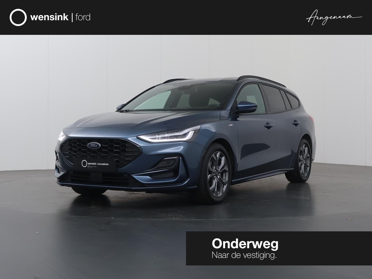 Ford Focus Wagon - 1.0 EcoBoost Hybrid ST Line X | Afneembare Trekhaak | Winterpakket | Cruise Control Adapti - AutoWereld.nl