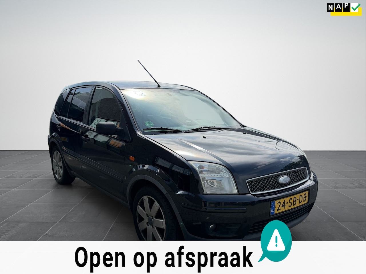 Ford Fusion - 1.6-16V Airco, Cruise, Trekhaak, Hogeinstap, Nap - AutoWereld.nl