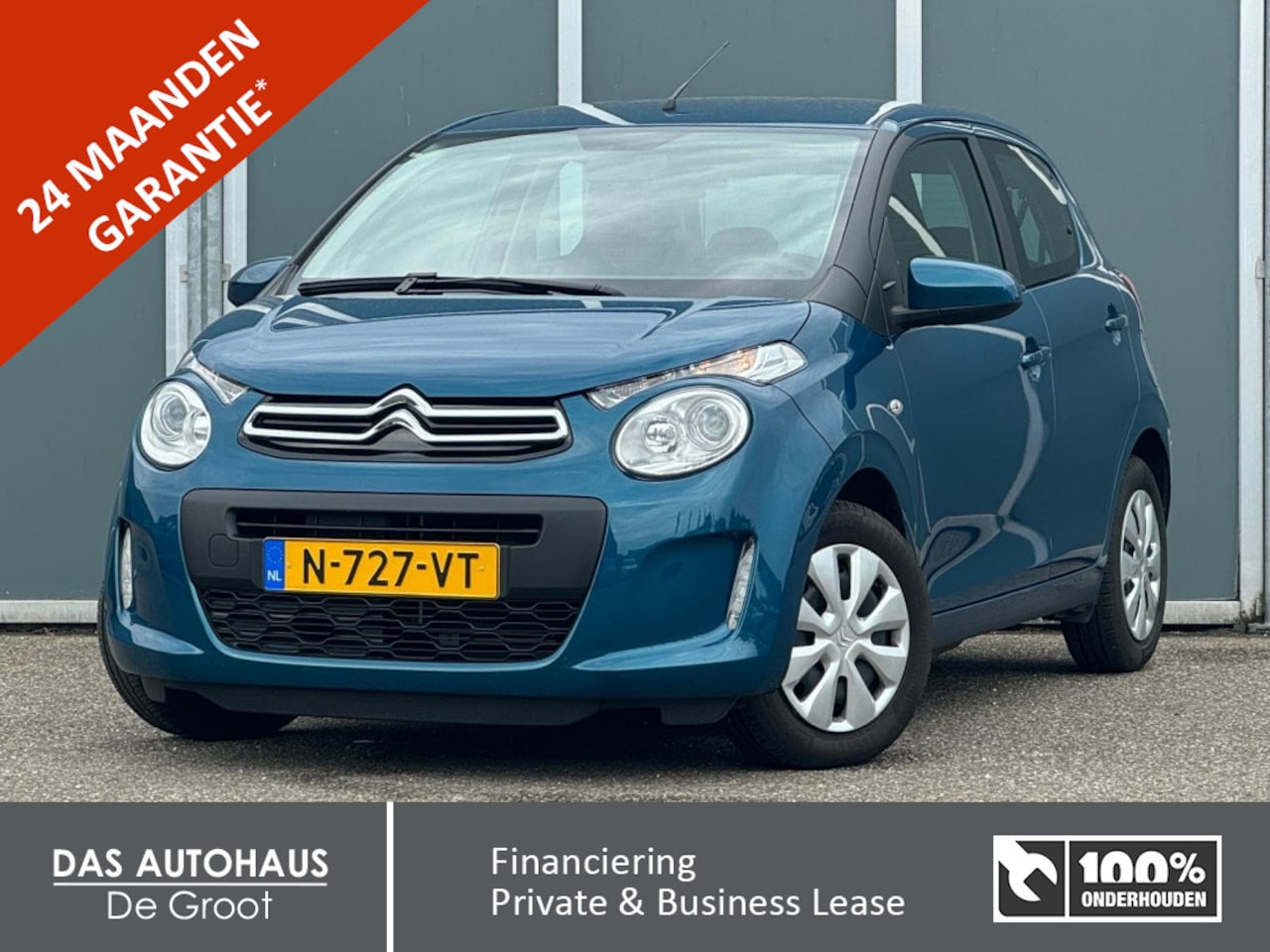 Citroën C1 - 1.0 VTi 72pk Feel | NL auto | Bluetooth | AC | ASR - AutoWereld.nl