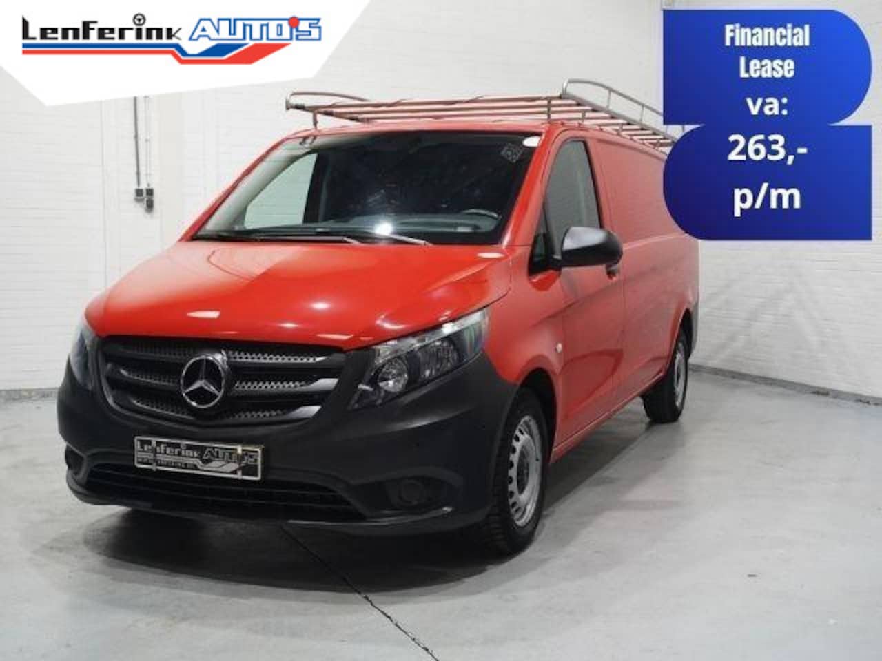Mercedes-Benz Vito - 114 CDI 136 pk Extra Lang Navi, Camera, Trekhaak NAP, Imperiaal met Trap, PDC V+A, 2-Zits - AutoWereld.nl