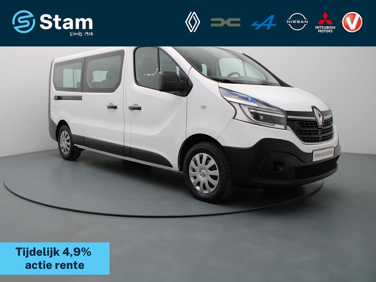 Renault Trafic Passenger - dCi 120pk Grand Zen 9-persoons Airco | Cruise | Navi - AutoWereld.nl