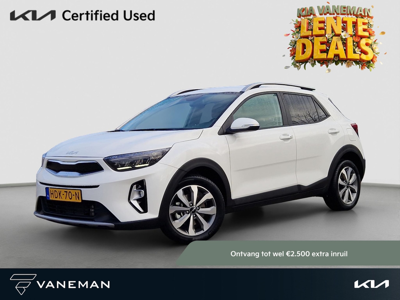Kia Stonic - 1.0 T-GDi MHEV DynamicPlusLine | Stoelverwarming | Key-Less | Regensensor | Clima | Navi | - AutoWereld.nl