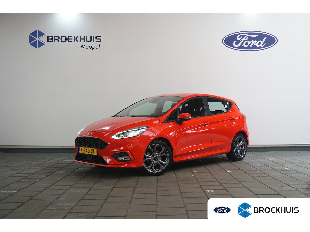 Ford Fiesta - 1.0 EcoBoost ST-Line | Airco (automatisch) | Apple Carplay/Android Auto|telefoonintegratie - AutoWereld.nl