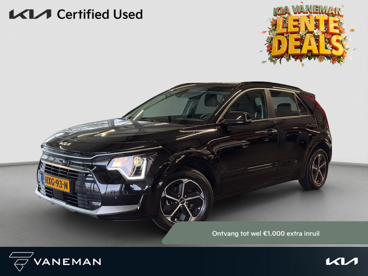 Kia Niro - 1.6 GDi Hybrid DynamicLine | Automaat | Camera | Cruise | Sensoren | Apple Carplay & Andro - AutoWereld.nl