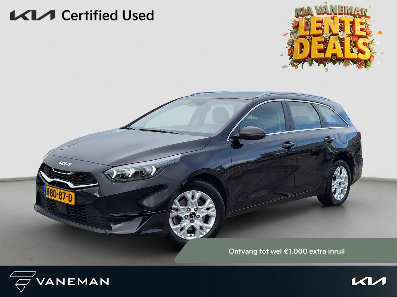 Kia Cee'd Sportswagon - Ceed 1.5 T-GDi DynamicLine Automaat | Navi | Cruise | Camera | LMV | Sensoren | - AutoWereld.nl