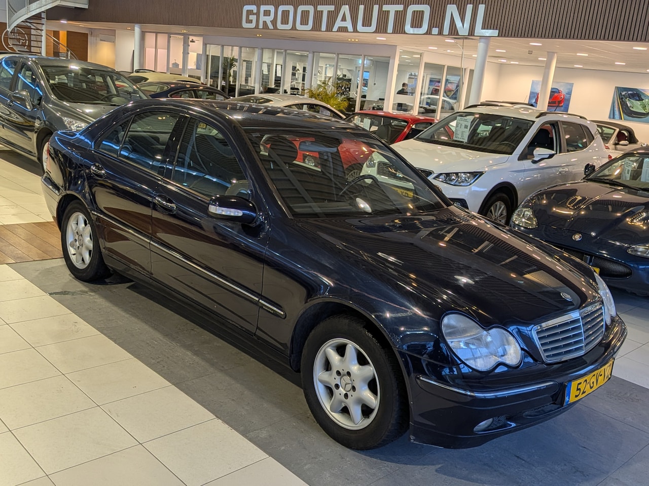 Mercedes-Benz C-klasse - 200 Kompressor Elegance Airco, Cruise Control, Trekhaak, Stuurbekrachtiging - AutoWereld.nl