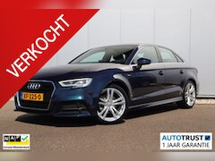 Audi A3 Limousine - 35 TFSI CoD Sport S Line Edition Automaat Half Leder 18 inch LMV Navigatie LED Stoelverwar