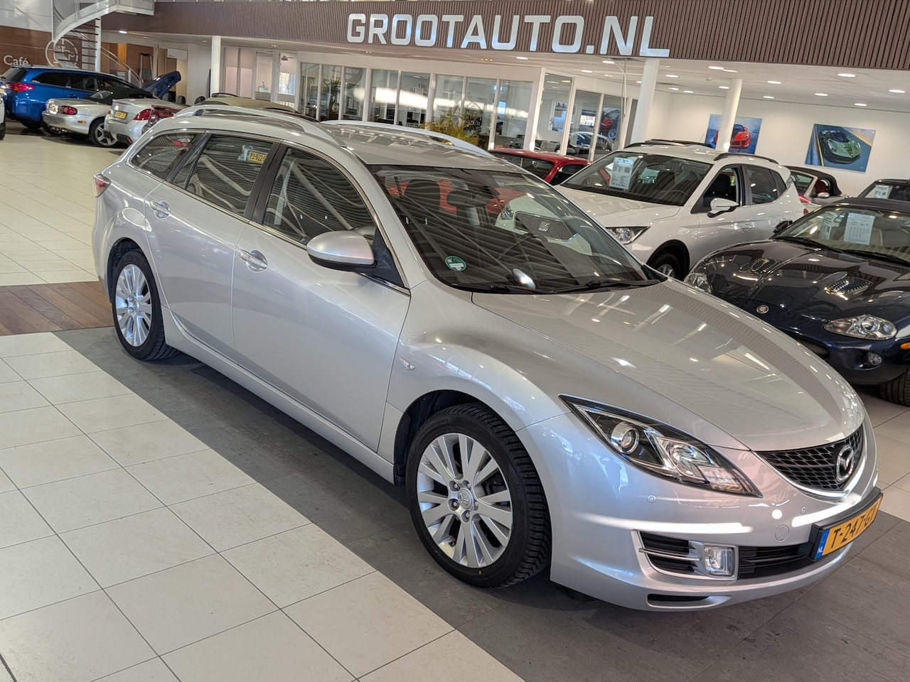 Mazda 6 Sportbreak - 2.0 S-VT TS Automaat Airco, Cruise Control, Trekhaak, Stuurbekrachtiging - AutoWereld.nl