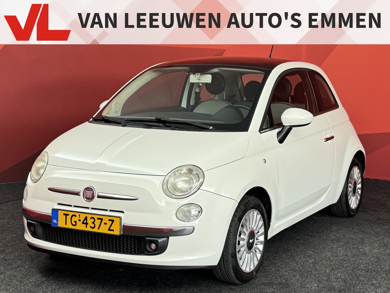 Fiat 500 - 1.2 Naked | Pano | Clima | Rijklaar - AutoWereld.nl