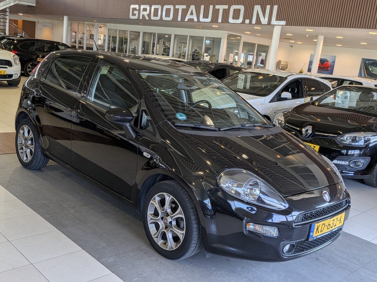 Fiat Punto Evo - 0.9 TwinAir Lounge Airco, Cruise Control, Stuurbekrachtiging - AutoWereld.nl