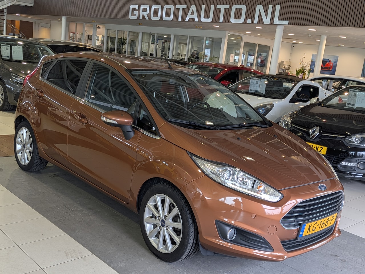 Ford Fiesta - 1.0 EcoBoost Titanium Airco, Cruise Control, Stuurbekrachtiging - AutoWereld.nl