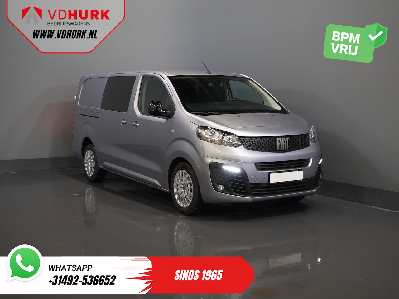 Peugeot Expert - (Fiat Scudo) 2.0 MJ 145 pk DC Dubbel Cabine 6 Pers./ Camera/ Cruise/ PDC/ DAB/ Airco - AutoWereld.nl