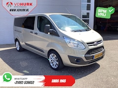 Ford Transit Custom Tourneo - 2.0 TDCI 130 pk L2 EXPORT EUR6 9 Pers/ 9P/ Combi/ Kombi/ Airco/ Cruise/ PDC/ LMV/ Trekhaak