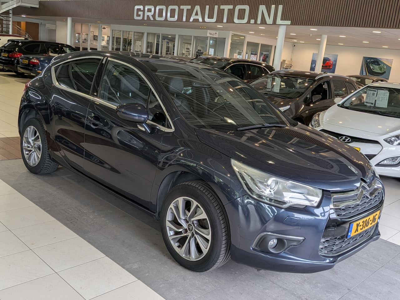 Citroën DS4 - 1.6 THP So Chic Automaat Airco, Cruise Control, Stuurbekrachtiging - AutoWereld.nl