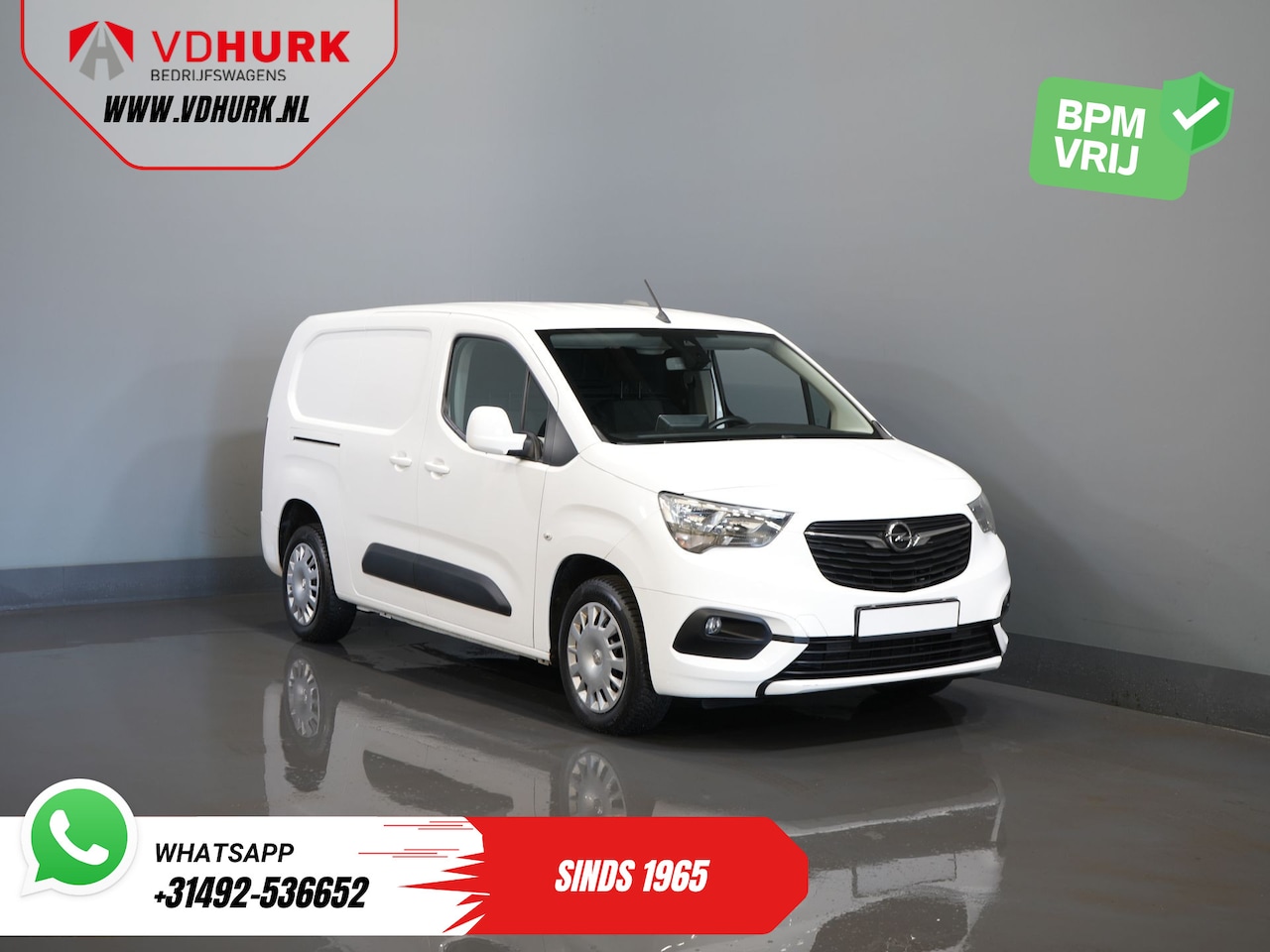 Opel Combo - 1.5D 130 pk Aut. L2 Stoelverw./ Würth/ Carplay/ Navi/ Climate/ PDC/ Cruise - AutoWereld.nl