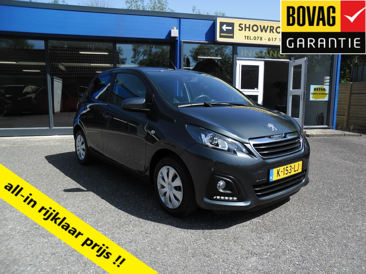 Peugeot 108 - 1.0 e-VTi 5 DRS ACTIVE AIRCO LED 55480 KM RIJKLAARPRIJS - AutoWereld.nl