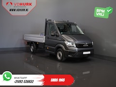 MAN TGE - 2.0 DSG Aut. Open Laadbak 340x204x40/ Facelift/ LED/ Virtual Cockpit/ Carplay/ Pick Up/ Ca