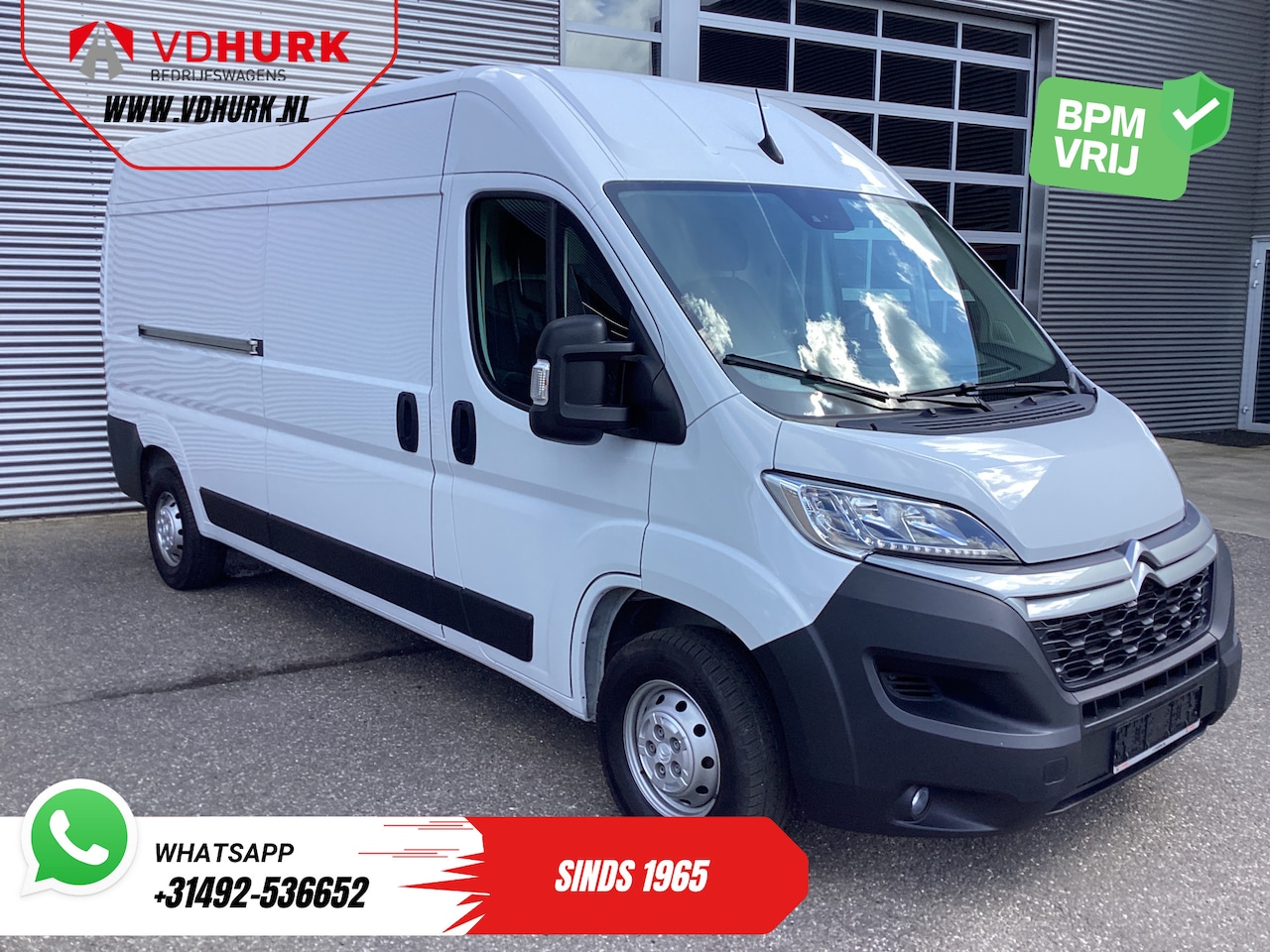 Citroën Jumper - 2.2 HDi 140 pk L3H2 Carplay/ 2.5t Trekverm./ Gev.Stoel/ Climate/ Camera/ Cruise/ Navi/ Dod - AutoWereld.nl