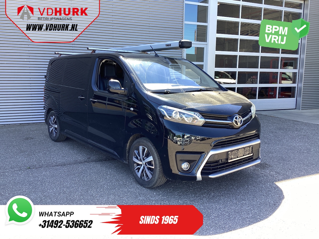 Toyota ProAce Worker - 1.5 2x Schuifdeur/ Adapt.Cruise/ Head-up/ Standkachel/ Inrichting/ Stoelverw./ Carplay/ Ca - AutoWereld.nl