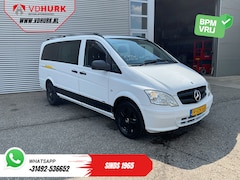Mercedes-Benz Vito - 113 CDI L3 DC Dubbel Cabine EXPORT Carplay/ Airco/ Camera/ 17” LMV/ PDC/ Trekhaak