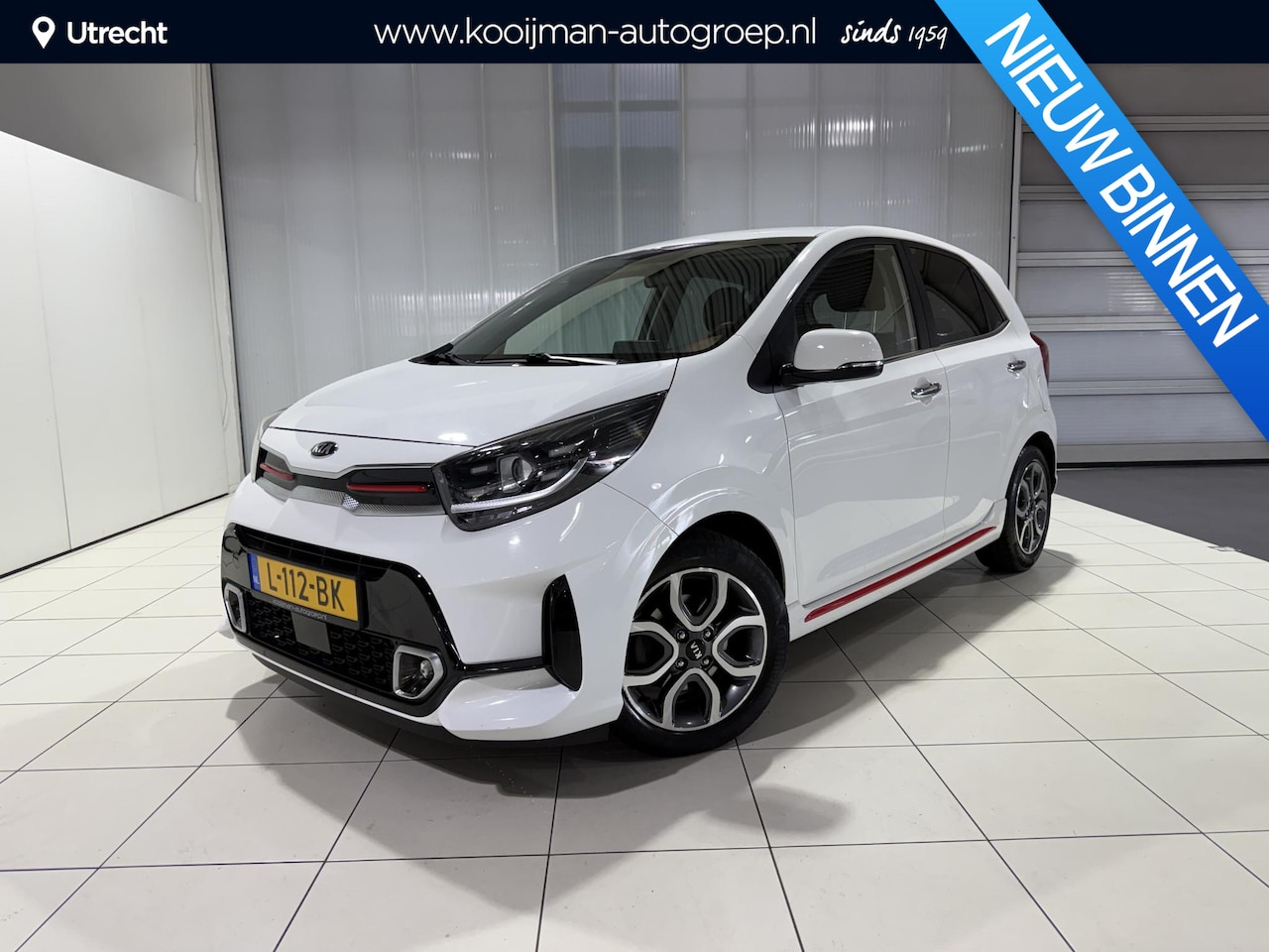 Kia Picanto - 1.0 DPi GT-Line Apple Carplay/Android Auto, Navigatie, Camera, cruise control. - AutoWereld.nl
