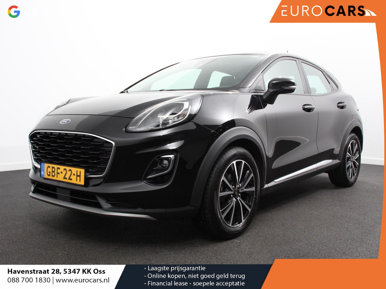 Ford Puma - 1.0 EcoBoost 125pk MHEV Titanium Navigatie Apple Carplay/Android Auto Climate Control Led - AutoWereld.nl