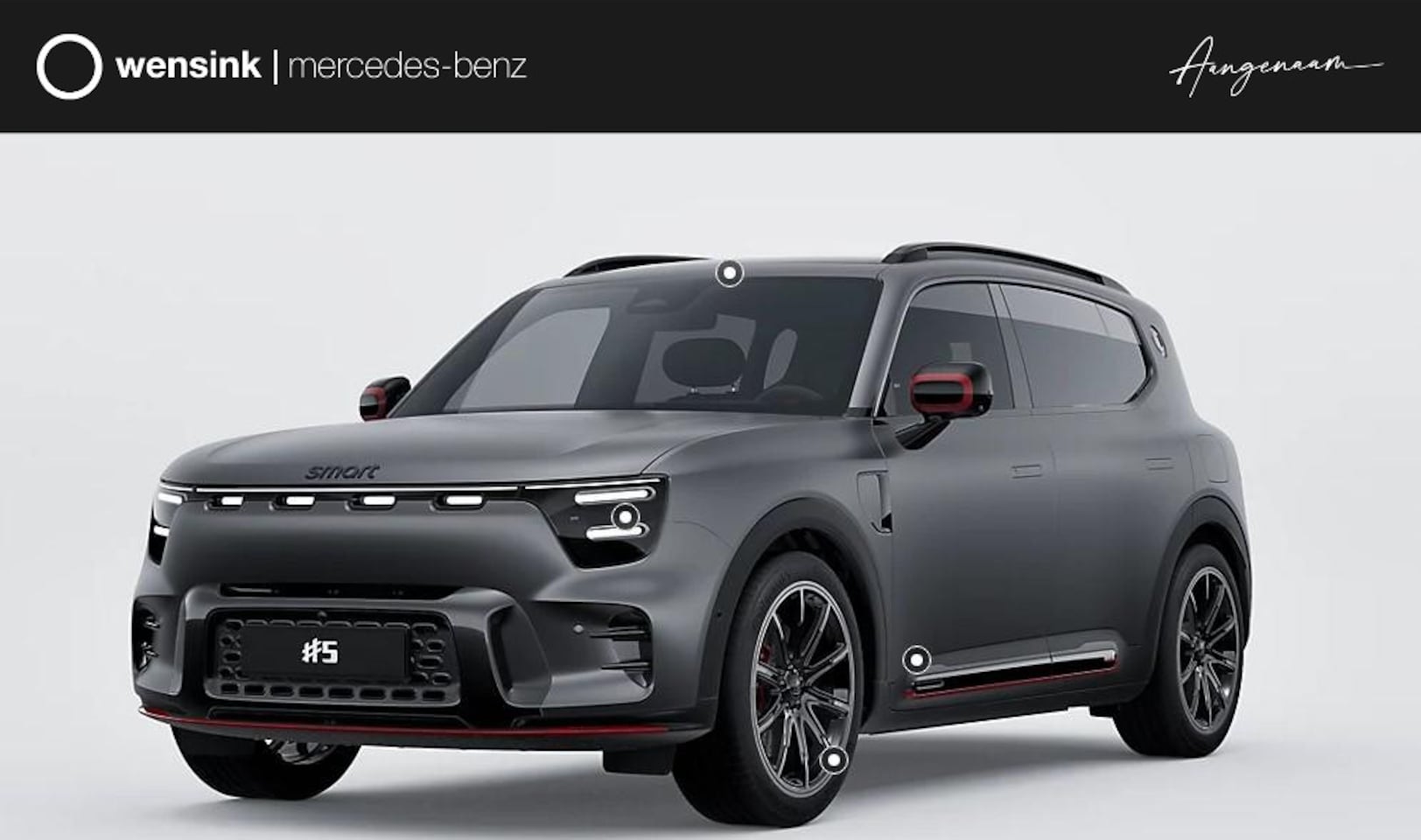Smart #5 - Brabus 100 kWh | April 2026 | 646 PK! | Drive Pilot | Stuurwiel- & Stoelverwarming voor- & - AutoWereld.nl