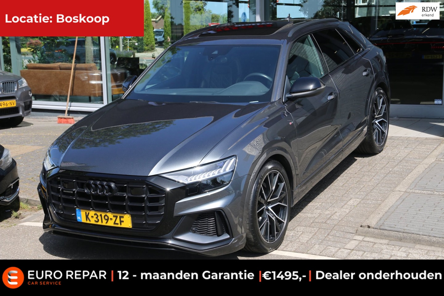 Audi Q8 - 55 TFSI quattro S-LINE LUCHTVERING B&O INCL BTW! - AutoWereld.nl