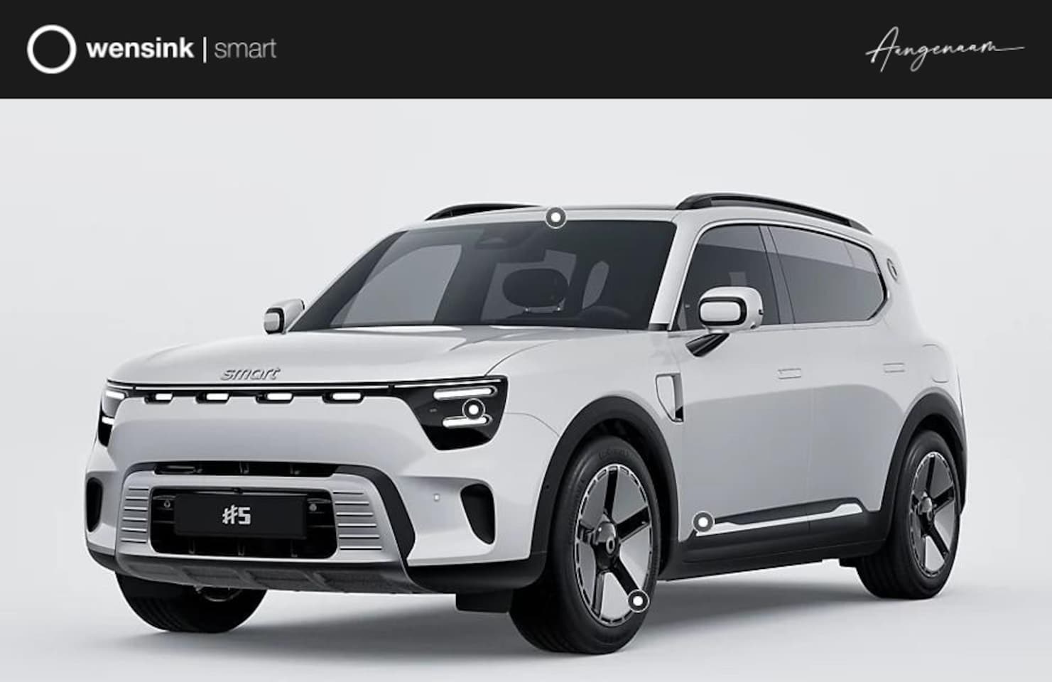 Smart #5 - Premium 100 kWh | Warmtepomp | Sennheiser Audio | Head-Up Display | 3e Display voor bijrij - AutoWereld.nl