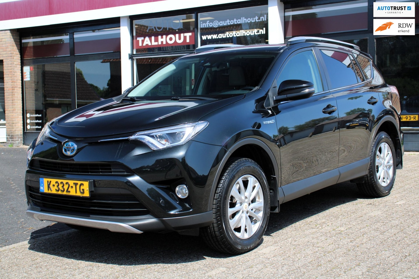 Toyota RAV4 - 2.5 Hybrid AWD Executive | LEER, CAMERA, NAVI, ELEK STOELEN, HYBRIDE - AutoWereld.nl