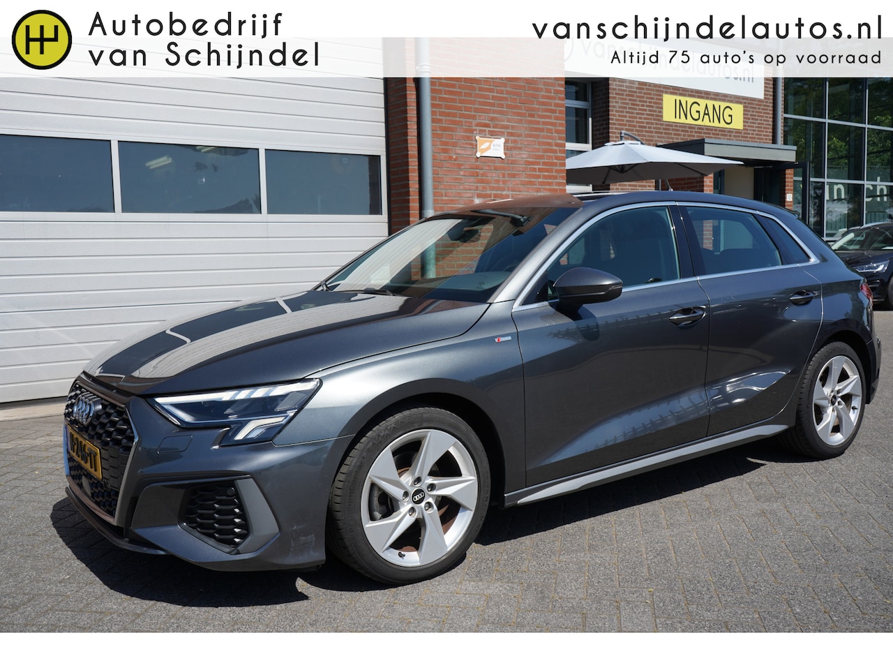 Audi A3 Sportback - 30 TFSI S-EDITION ORIGINEEL NEDERLANDS FULL LED ZWARTE HEMEL VIRTUEEL COCKPIT NAVI ANDROID - AutoWereld.nl